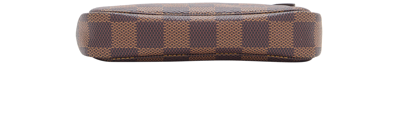 Mini Pochette Accessoires, &pound;410, Handbags, Brown, Canvas, Top view